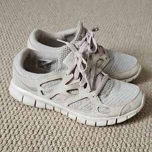 Nike Free Run 2 Light Bone Pink Running Shoes Sneakers Women's Size 7